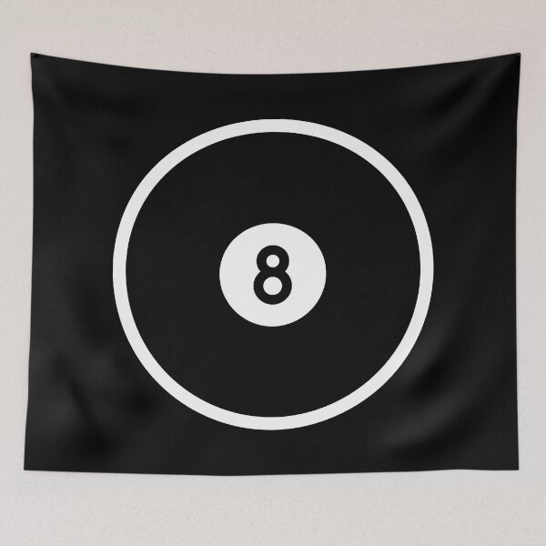 Item preview, Pool Billiard Black Eight Black 8  designed and sold by GGlobeStudio.