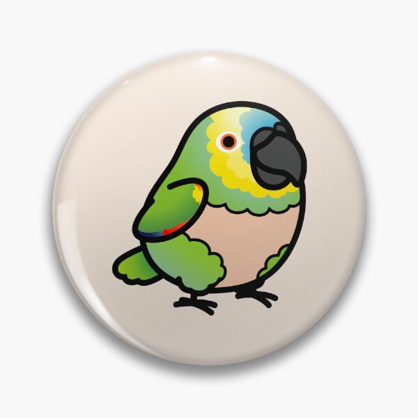 Item preview, Chubby Blue Fronted Amazon Plucker designed and sold by birdhism.