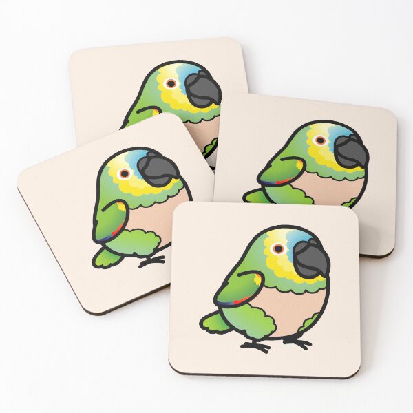 Item preview, Chubby Blue Fronted Amazon Plucker designed and sold by birdhism.