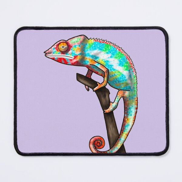 Item preview, Cute Rainbow Chameleon (Purple) designed and sold by jessvaluchart.