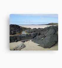 Rock Pool in Donegal Ireland Canvas Print