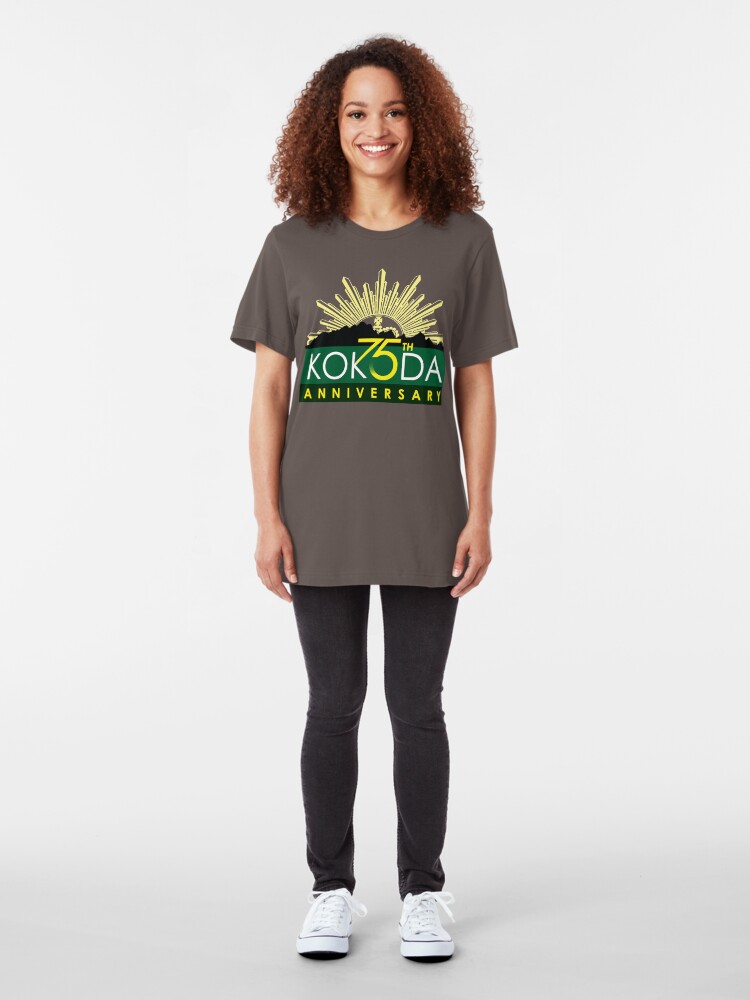 Alternate view of Kokoda 75th Anniversary Tshirt Slim Fit T-Shirt