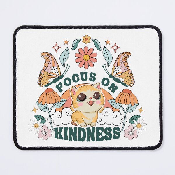 Item preview, Focus On Kindness - Kitty Lovers designed and sold by taogiauco.