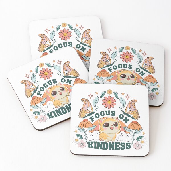 Item preview, Focus On Kindness - Kitty Lovers designed and sold by taogiauco.
