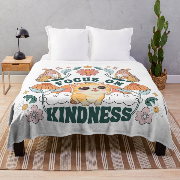 Item preview, Focus On Kindness - Kitty Lovers designed and sold by taogiauco.