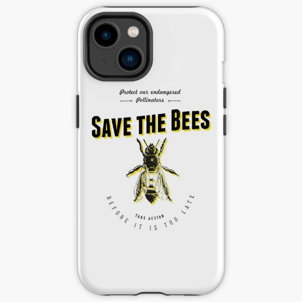 Save the Bees iPhone Tough Case