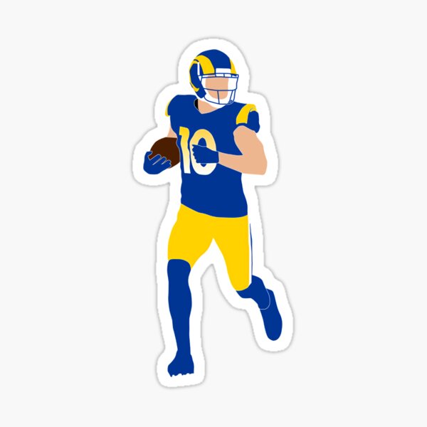 Cooper Kupp cupp Sticker Decal LA Football los Angeles funny decal 3x4  stafford