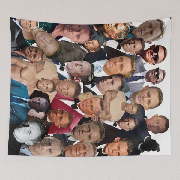 Item preview, daniel craig photo collage designed and sold by T-shirtakStore.