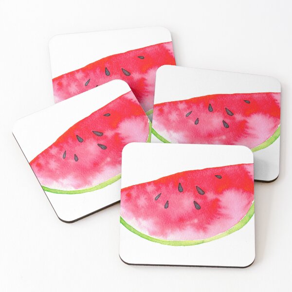 Item preview, Summer watercolour watermelon slice designed and sold by Lia Midstream.