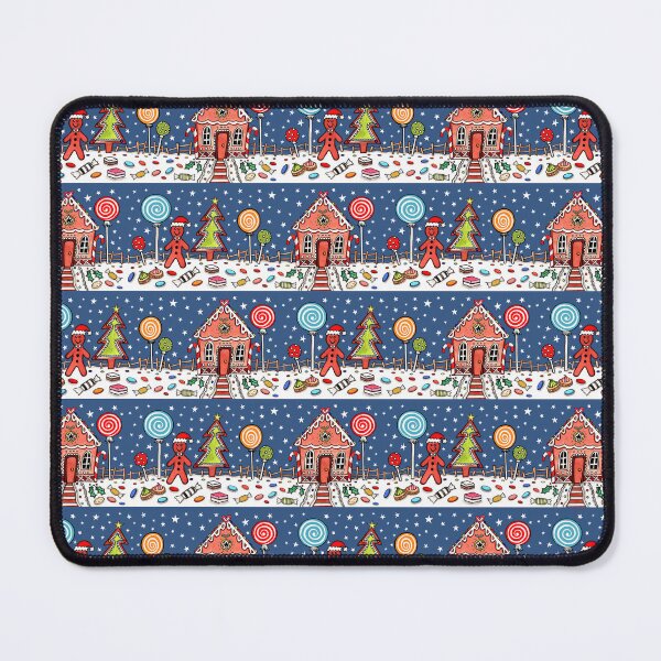 Item preview, Gingerbread House Christmas Pattern 3 designed and sold by Helen McCartney Designs.