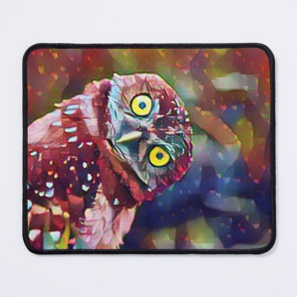 Item preview, Cute Owl Abstract Painting Art Design designed and sold by WildMuse44.