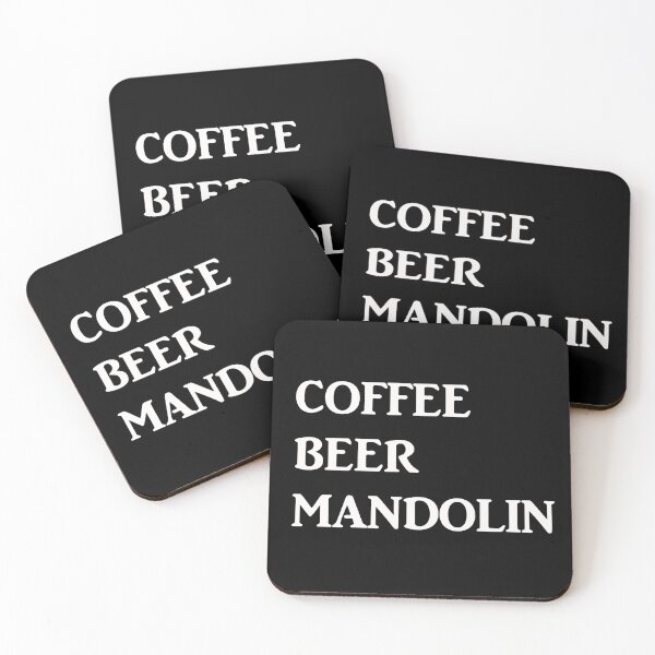 Item preview, Coffee, Beer, Mandolin designed and sold by Captain Met.