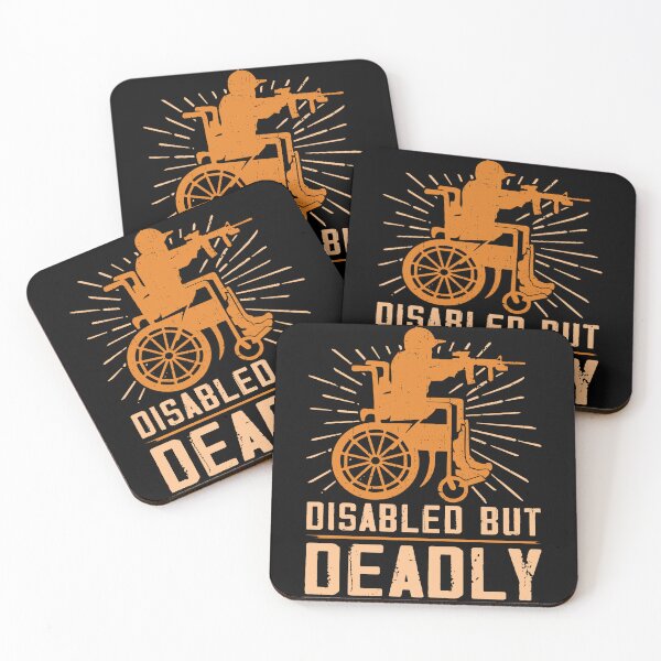 Item preview, Disabled But Deadly designed and sold by Darly-Walker.