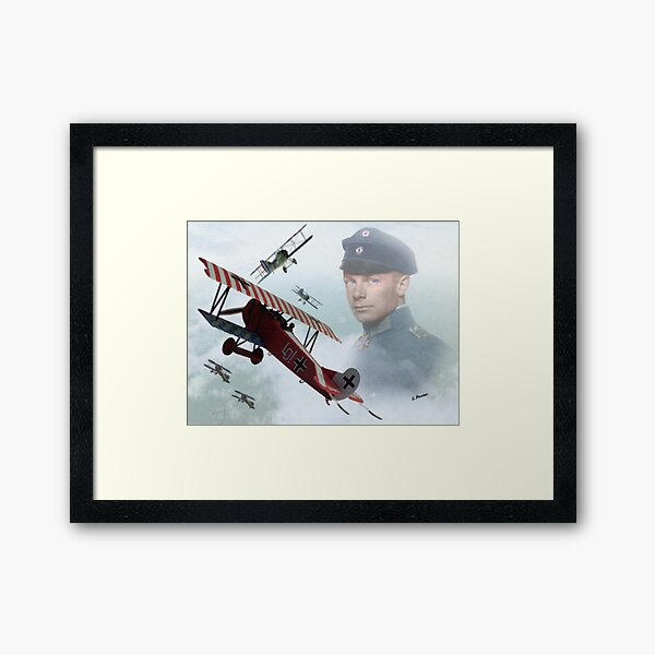 Oberleutnant Ernst Udet Framed Art Print