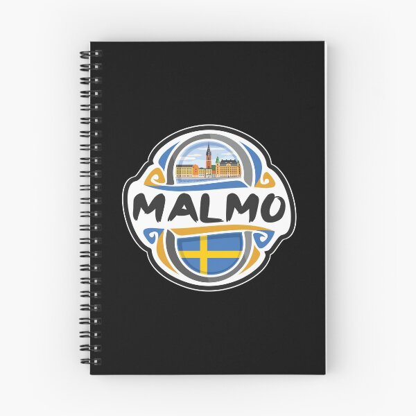 Item preview, Malmo Sweden Flag Badge Travel Souvenir Stamp designed and sold by TeeHome.