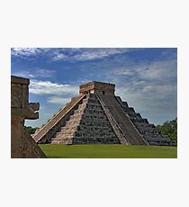 The Kukulcán Pyramid or El Castillo (The Castle) - Chichen Itza Photographic Print