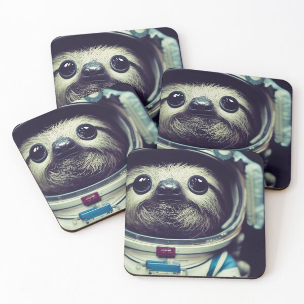 Item preview, Sloth Astronaut designed and sold by meshhead.