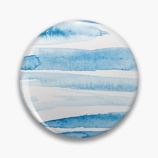 Artikelvorschau, blaue Streifen, Aquarell entworfen und verkauft von Artgaus1.