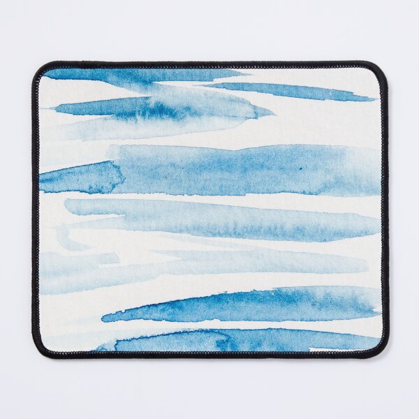 Item preview, blue stripes, watercolor designed and sold by Artgaus1.