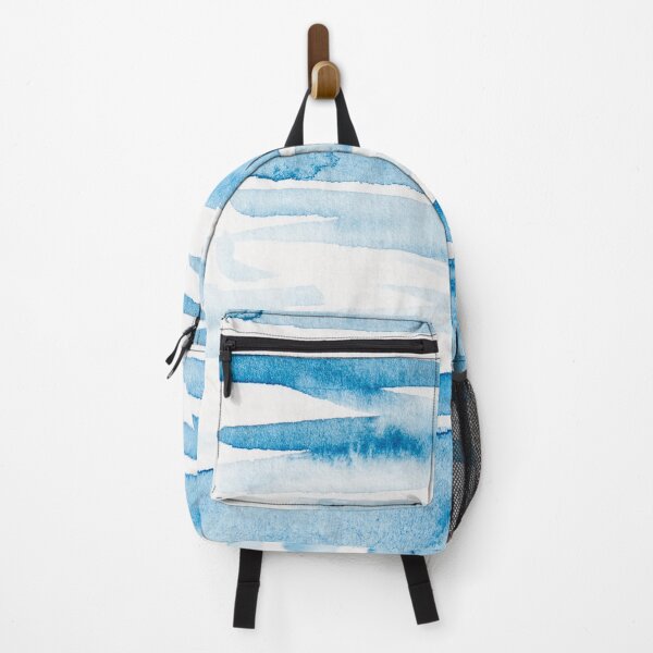 Item preview, blue stripes, watercolor designed and sold by Artgaus1.