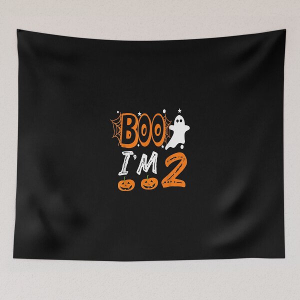 Item preview, 2nd Birthday Kids Boo I'm 2 Two Yr Ghost Halloween Costume designed and sold by ClairLuther571.