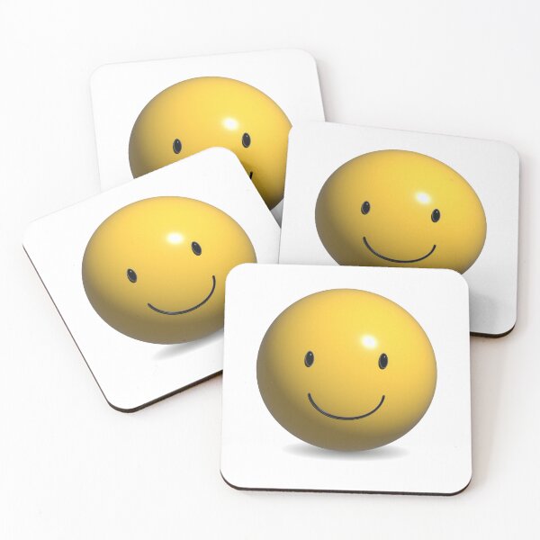 Item preview, Happy yellow face in 3D designed and sold by EngineerGoC.