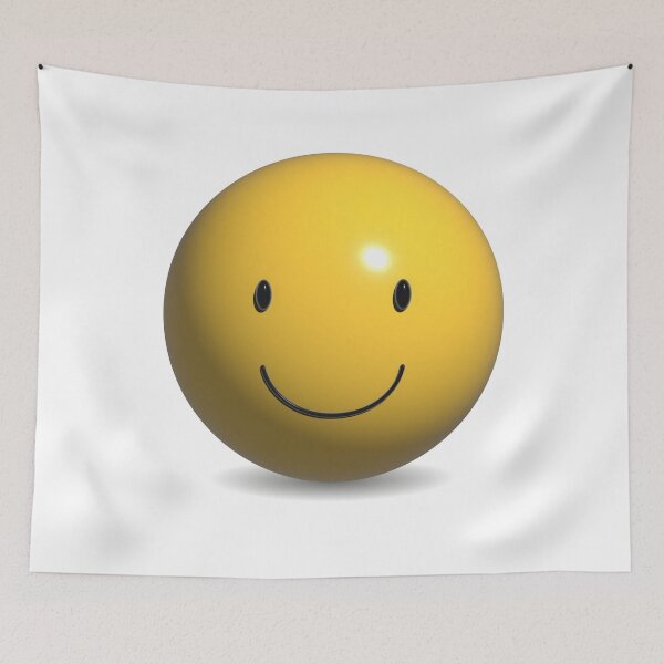Item preview, Happy yellow face in 3D designed and sold by EngineerGoC.
