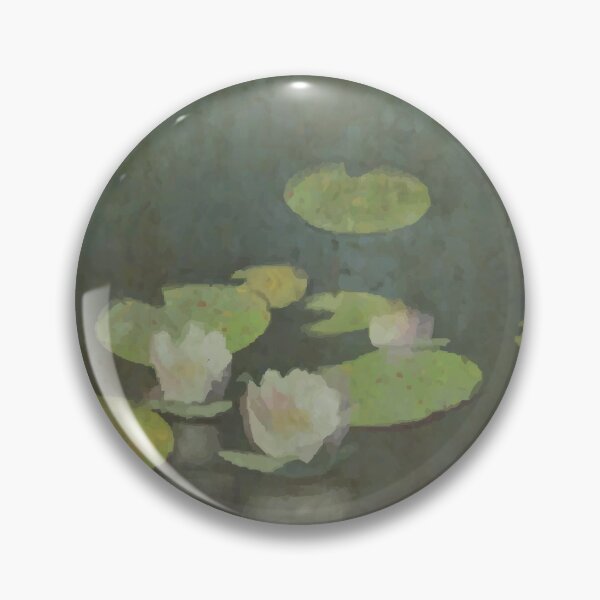 Item preview, Water Lilies - Fallout Painting designed and sold by SmirkingDesigns.