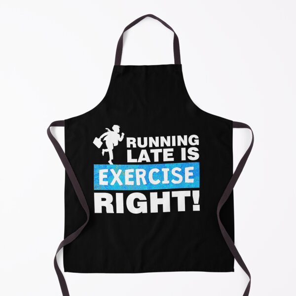 Item preview, Running Late Is Exercise Right Essential T-Shirt designed and sold by blazekwitheez.