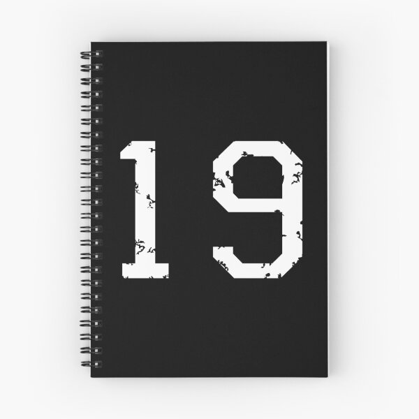 Item preview, Number Nineteen No 19 (Two-Color) White Sticker designed and sold by ABombstore.