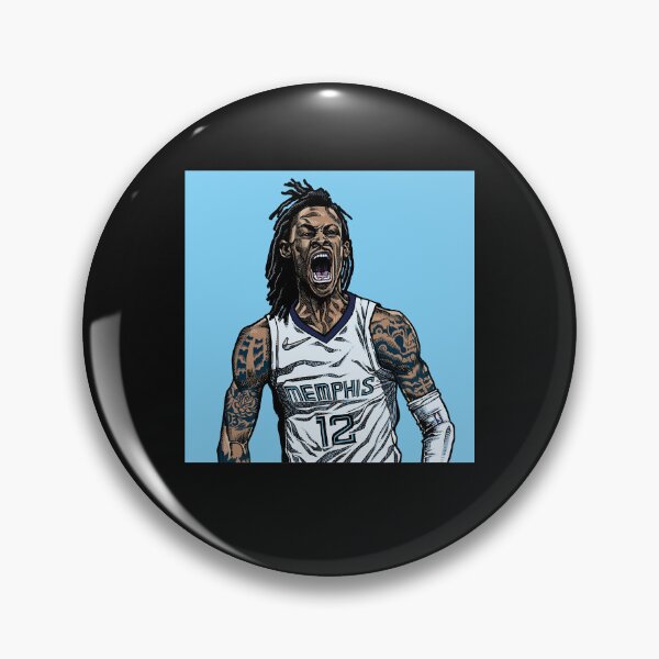 Item preview, Ja Morant shouting designed and sold by Derrickutton.