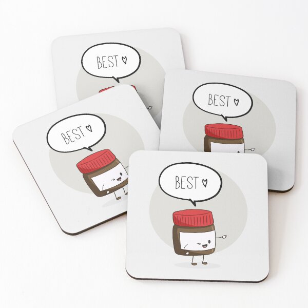 Item preview, Best friend - Nutella And Spoon Matching  designed and sold by Urosek.