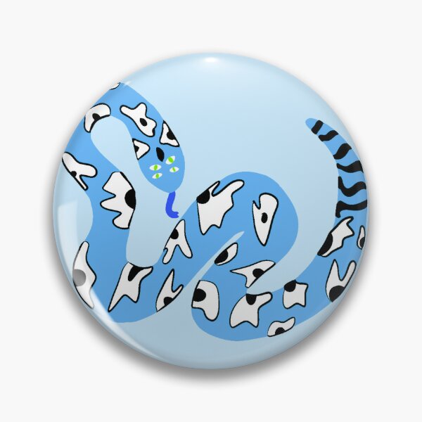 Item preview, Blue Trendy Snake Design designed and sold by theprintedclub.
