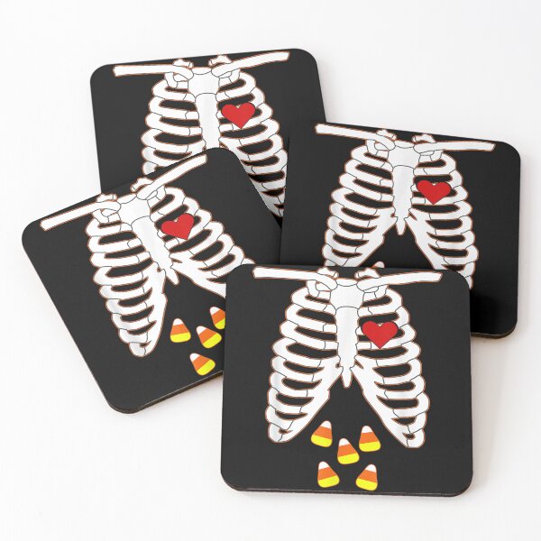 Item preview, Funny Candy Corn Skeleton X-Ray Halloween Costume designed and sold by ClairLuther571.