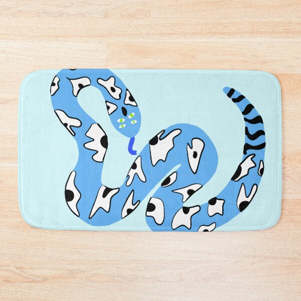 Item preview, Blue Trendy Snake Design designed and sold by theprintedclub.