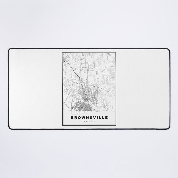 Item preview, Brownsville Map designed and sold by Tamas Das.