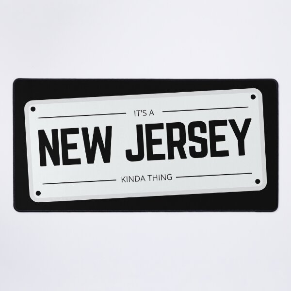 Item preview, Its a NEW JERSEY kinda thing number plate designed and sold by 133DandC.