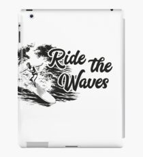 Ride The Waves – Retro Surfing iPad Case/Skin