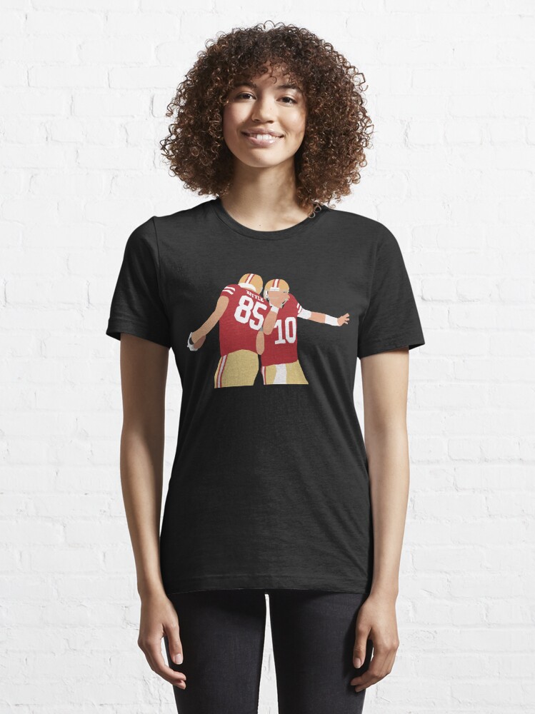 jimmy g and george kittle Essential T-Shirt for Sale by NathanaelCla