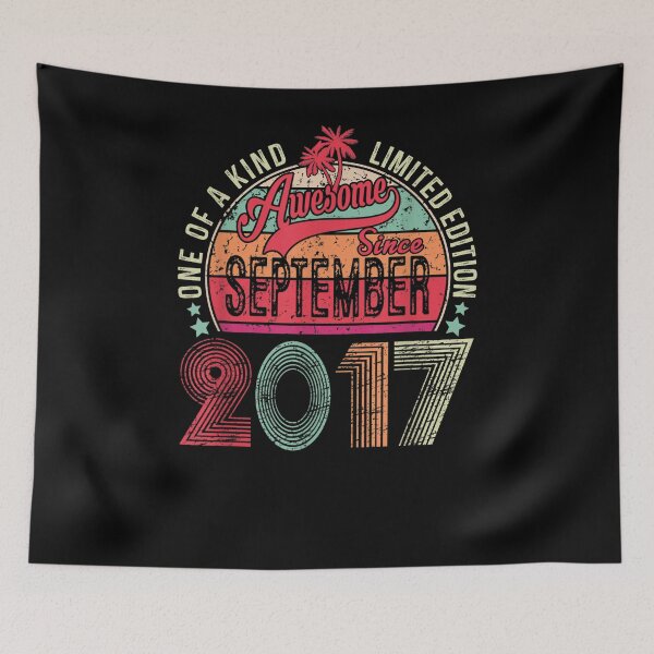 Item preview, 5 Year Old Gifts Awesome Since September 2017 5th Birthday  designed and sold by andrewbashfordb.
