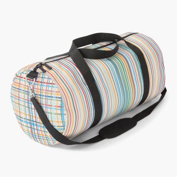 Item preview, Weft and Warp Multicolored Thin Lines Textile Pattern designed and sold by Anna Lemos.