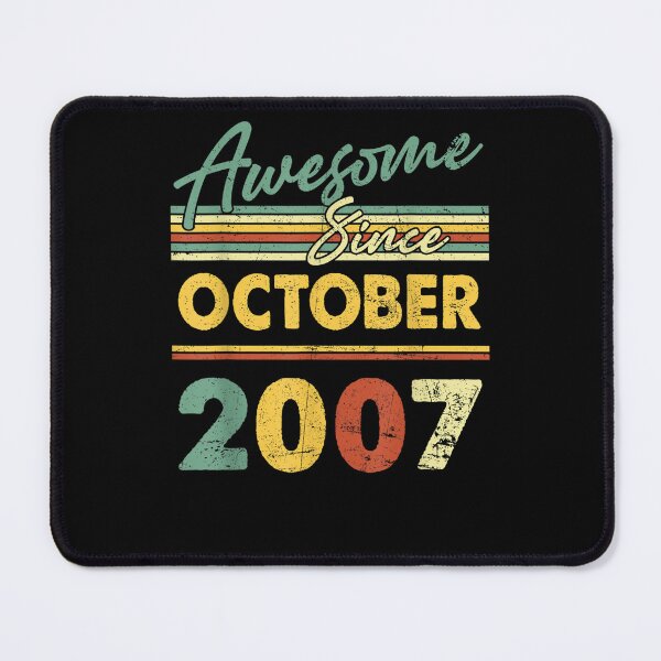Item preview, 15 Years Old Funny Awesome Since October 2007 15th Birthday designed and sold by andrewbashfordb.