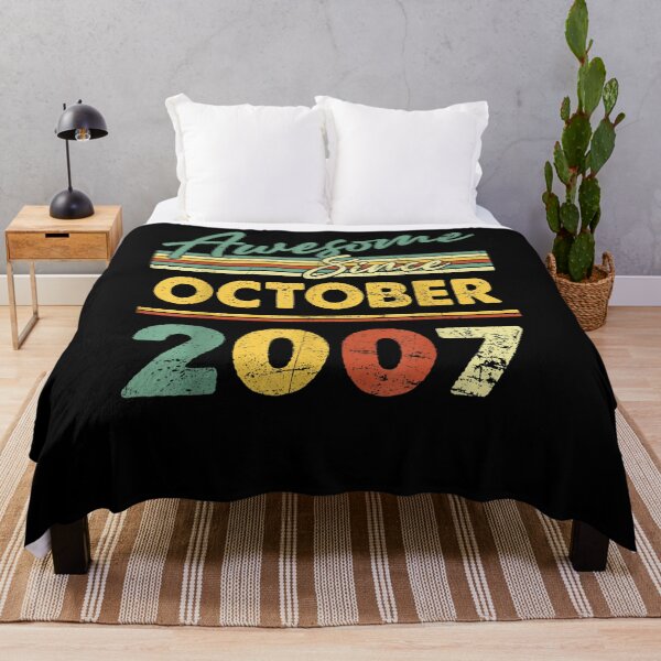 Item preview, 15 Years Old Funny Awesome Since October 2007 15th Birthday designed and sold by andrewbashfordb.
