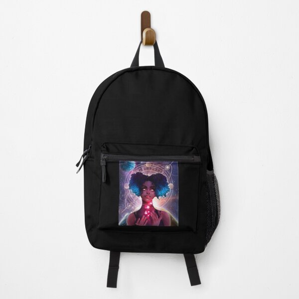 Item preview, Women Afros Drawing Black girl Galaxy Melanin American Indian Black Woman designed and sold by PiaHenning.