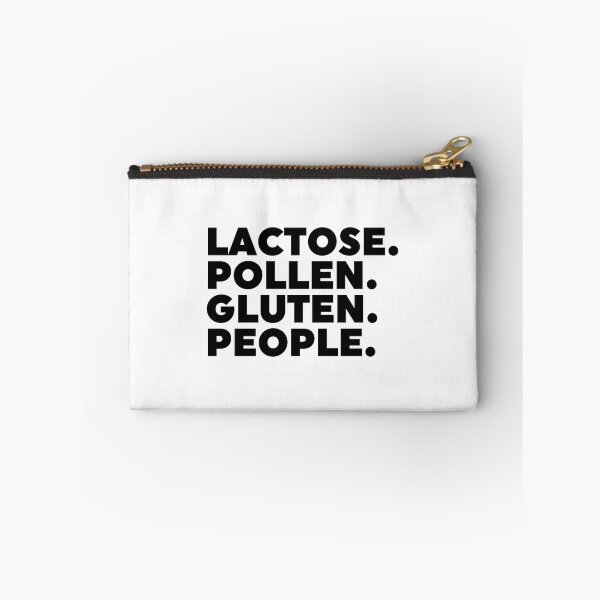 Item preview, Lactose. Pollen. Gluten. People. designed and sold by ZoollGraphics.