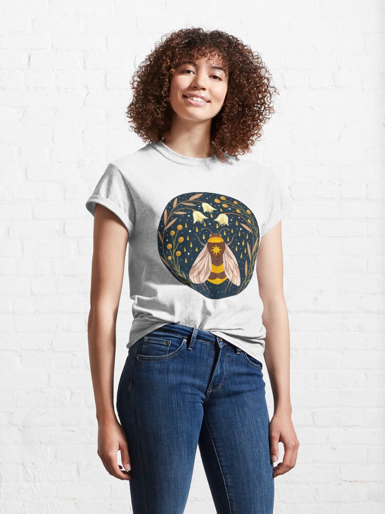 Alternative Ansicht von Mähdrescher aus Gold Classic T-Shirt