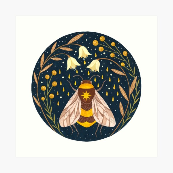 Harvester of gold Art Print