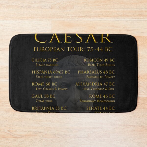 Item preview, Julius Caesar European Tour  designed and sold by WillieJea45.