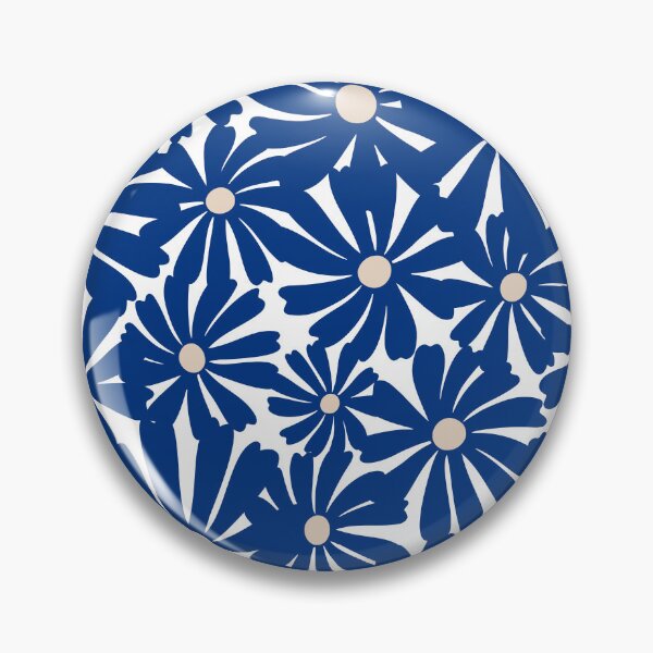 Item preview, Blue Art Fab Floral designed and sold by meggydesigns.