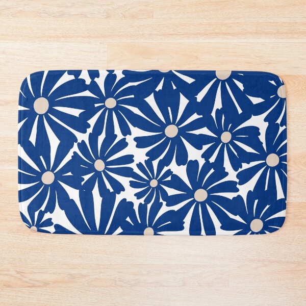 Item preview, Blue Art Fab Floral designed and sold by meggydesigns.